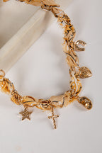 Stella Bandana Charm Necklace