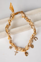 Stella Bandana Charm Necklace