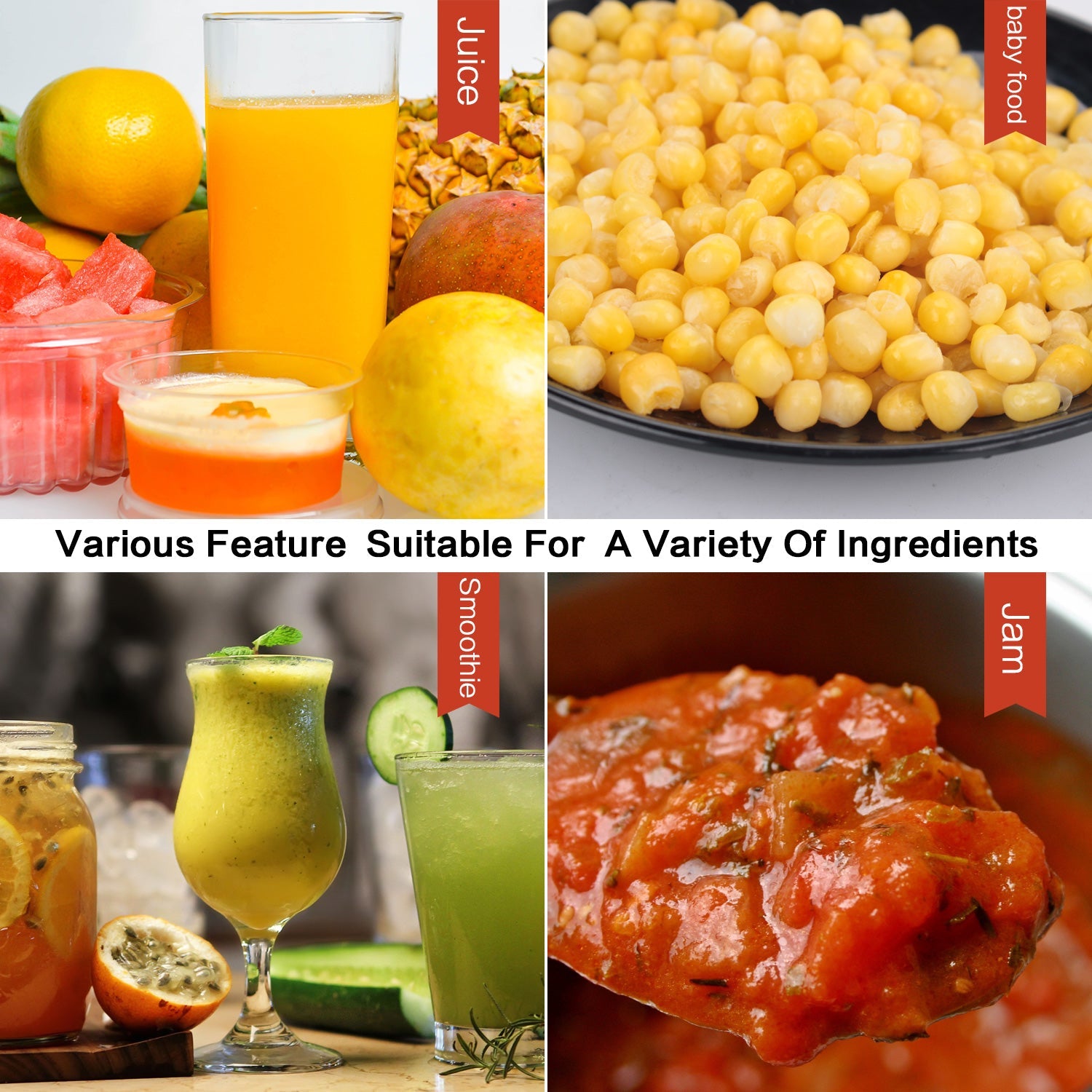 La Reveuse Smoothie Blender Personal Size 300 Watts with 2 Pieces 18 oz BPA Free Travel Sports Bottles.Grey